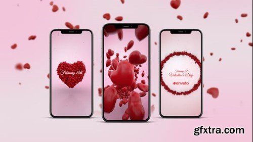 Videohive Valentines Day Stories Pack 50270660