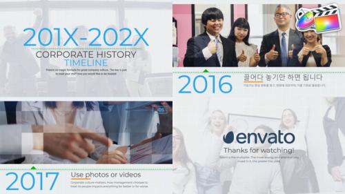 Videohive - Corporate History Timeline for FCPX - 50288602