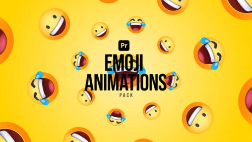 Videohive - Emoji Animations Pack for Premiere Pro - 50295953