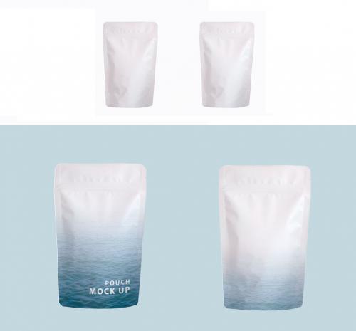 Adobe Stock - Stand Up Pouch Mockup Front and Back - 378208615