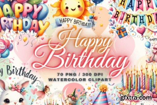 Happy Birthday Clipart - Birthday PNG
