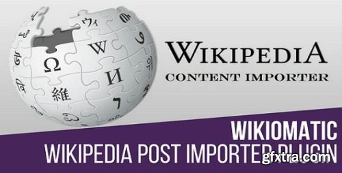 CodeCanyon - Wikiomatic - Automatic Post Generator Plugin for WordPress v1.2.3.1 - 20136582 - Nulled