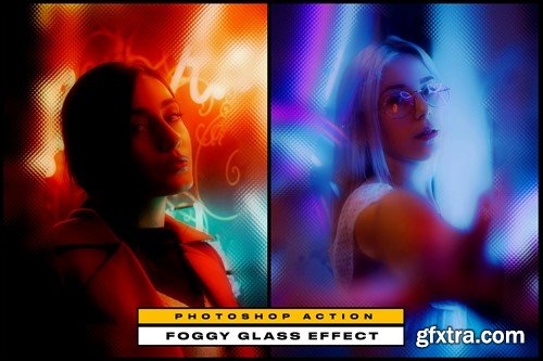 Foggy Glass Effect EH3SD9W