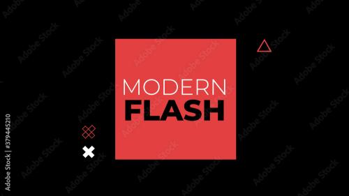 Adobe Stock - Modern Flash Title - 379445210