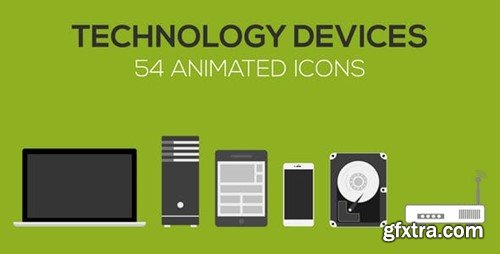 Videohive Animated Devices Icons 13269302