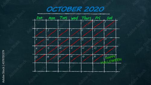 Adobe Stock - Wiggly Countdown Calendar Overlay - 379751379