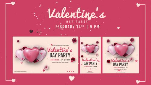 Videohive - Happy Valentine's Day Party - 50335798