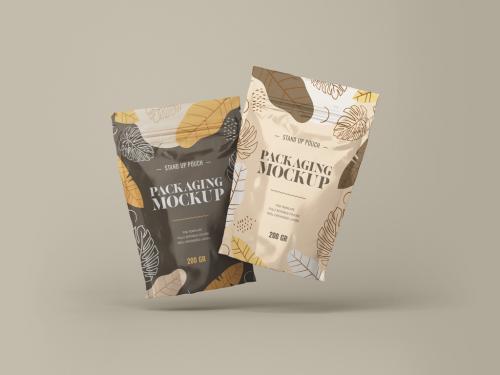 Adobe Stock - Stand Up Pouch Mockups - 380371661