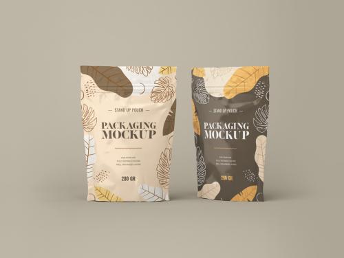 Adobe Stock - Stand Up Pouch Mockups - 380371818