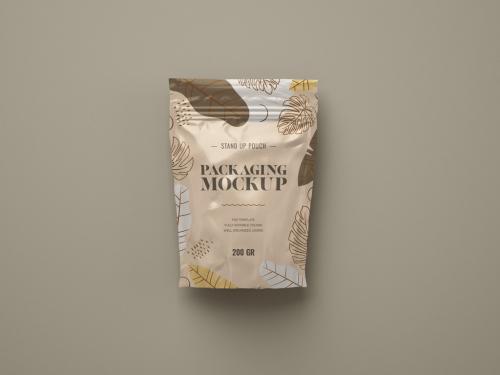 Adobe Stock - Stand Up Pouch Mockup - 380371966