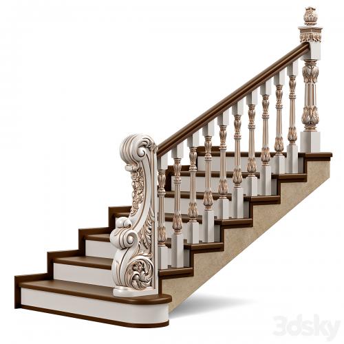 Wooden stairs 008