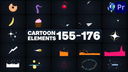 Videohive - Cartoon Elements for Premiere Pro - 50327137