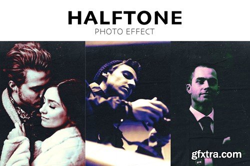 Halftone Photo Effect FC78BRF