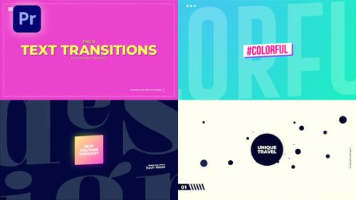 Videohive - Typography Transitions - 50352283