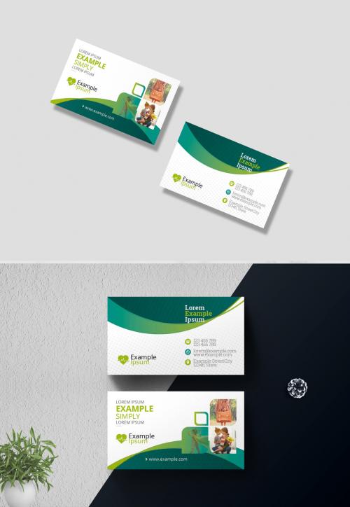 Adobe Stock - Medical and Health Care Business Card - 382168955