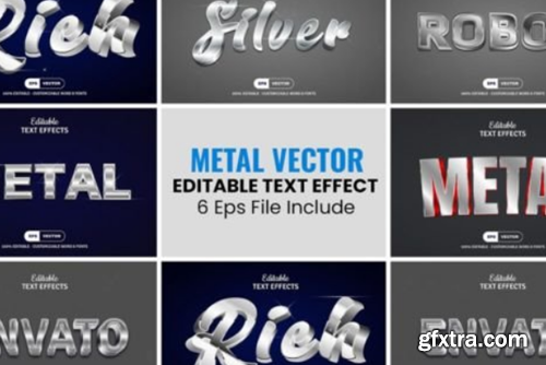 Editable Metal Text Effects