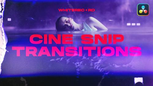 Videohive - Cine Snip Transitions | DaVinci Resolve - 50368152