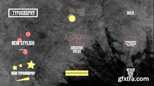 Videohive Grid Titles 50429128