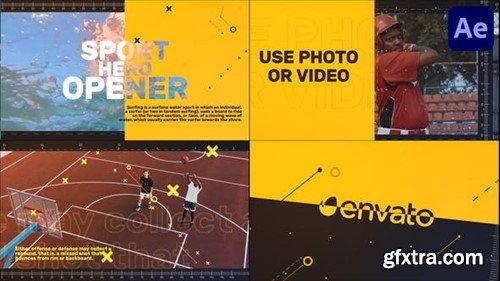 Videohive Sport Hero Opener for After Effects 50426641