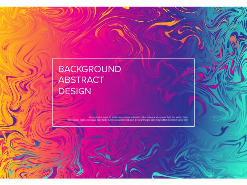 Adobe Stock - Modern Art Background Layout with Fresh Oil Colors - 383130667