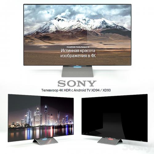 Sony 4K HDR with Android TV XD94 / XD93