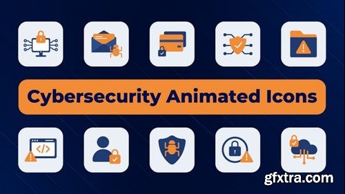 Videohive Cybersecurity Animated Icons 50456380