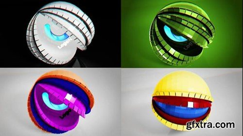 Videohive Abstract Sphere Unfolding 50127685