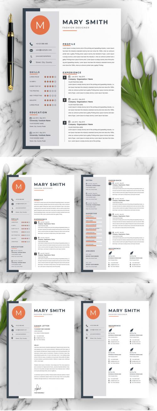 Adobe Stock - Resume and Cover Letter Set - 385344083