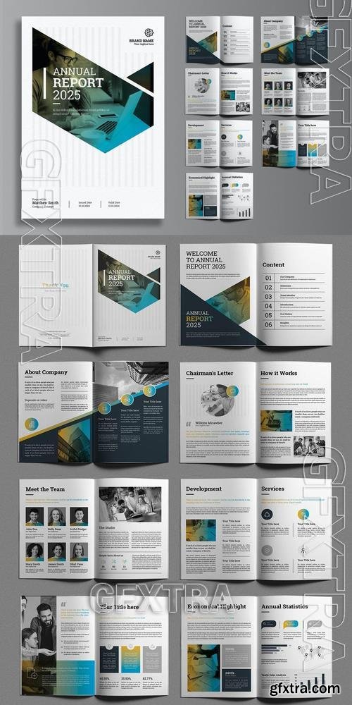 Company Annual Report Layout PTSAYRN
