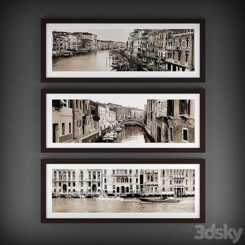 Triptych "Venice"