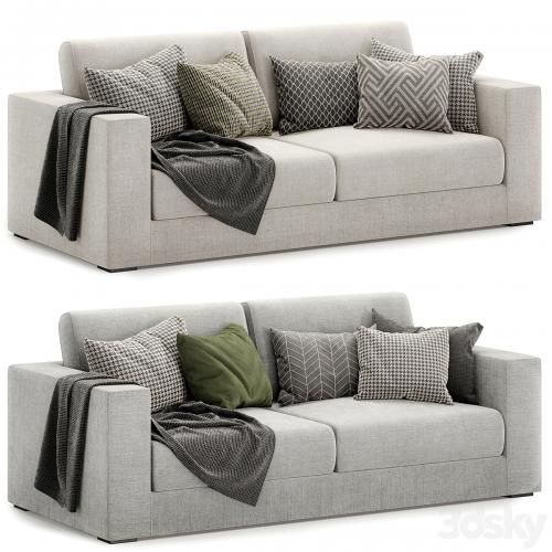 aspect fabric sofa