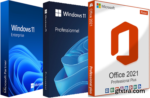 Windows 11 Pro/Enterprise 23H2 Build 22631.3085 With Office 2021 Pro Plus Multilingual