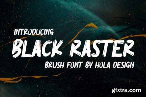 Black Raster 7W58PAW