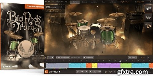 Toontrack Big Rock Drums EZX v1.0.2 (SOUNDBANK)