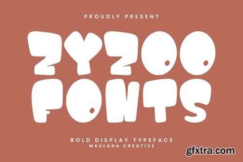 Zyzoo Bold Display Typeface D3NSBWQ