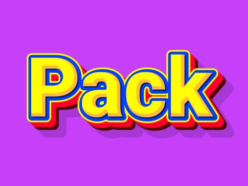 Adobe Stock - Colorful Cartoon Text Effect - 393397793