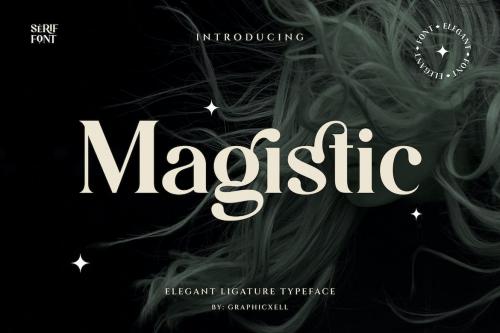 Magistic - Serif Ligature Typeface