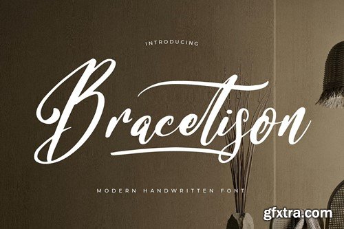 Bracetison Modern Handwritten Font F2WY9RG