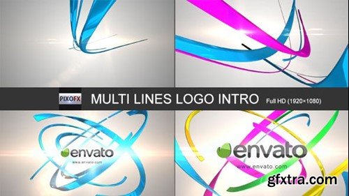 Videohive Multi Lines Logo Intro 7849778