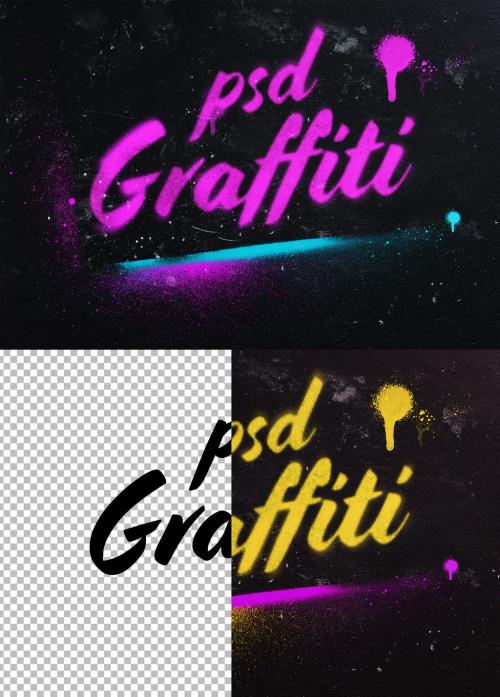 Adobe Stock - Photoshop Graffiti Text Effect - 396645711