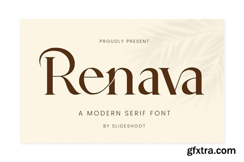 Renava Serif Font J52BE2B