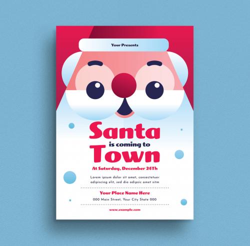 Adobe Stock - Christmas Event Flyer Layout - 397068898