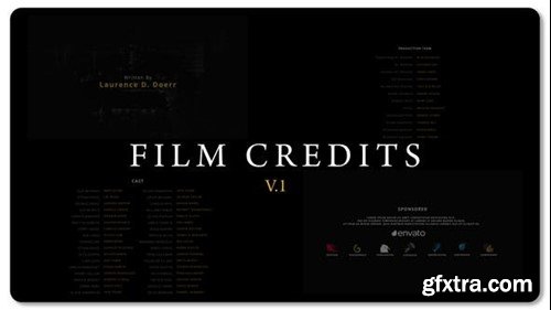 Videohive Film Credits V1 50513996