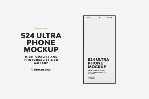 S24 Ultra Phone Mockup