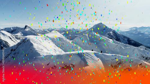 Adobe Stock - Cool Confetti Explosion Transitions - 398540147