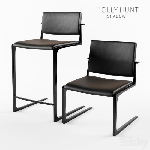 Holly Hunt Shadow Counter & Dining chair
