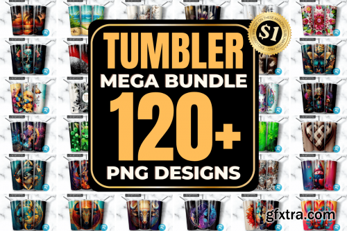 The Tumbler Mega PNG Bundle