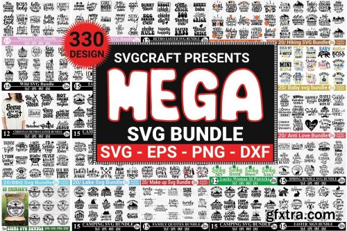 Mega SVG Bundle Vol.2