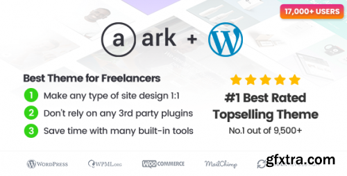 Themeforest - The Ark | WordPress Theme made for Freelancers 19016121 v1.69.0 - Nulled