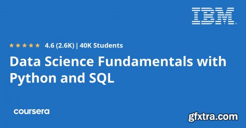 Coursera - Data Science Fundamentals with Python and SQL Specialization